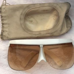 Courreges White vintage sunglasses